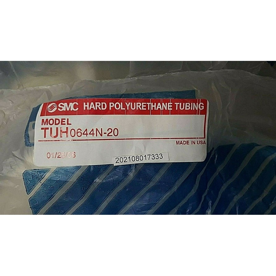SMC TUH 0644N 20 HARD POLYURETHANE TUBING TUH0644 SMC TUH 0644N 20 HARD POLYURETHANE TUBING TUH0644
