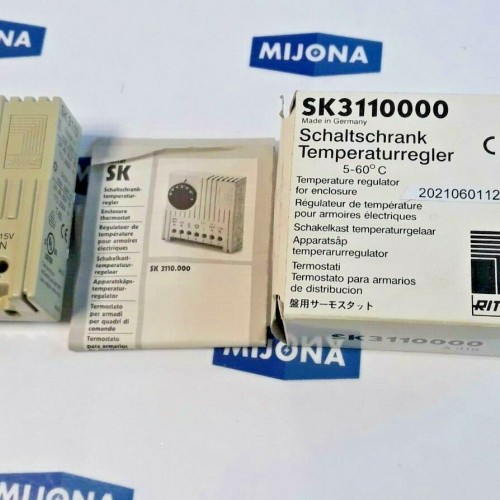 Rittal SK3110000 TEMPERATURE REGULATOR 5-60C 30W NEW OLD STOCK