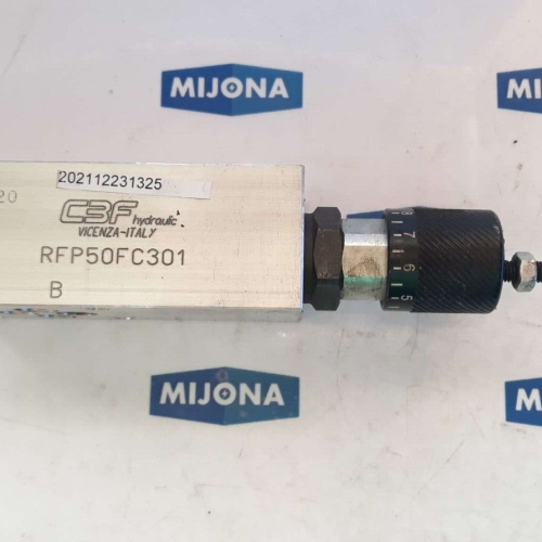 CBF HYDRAULIC VICENZA ITALY RFP50FC301 HYDRAULIC VALVE