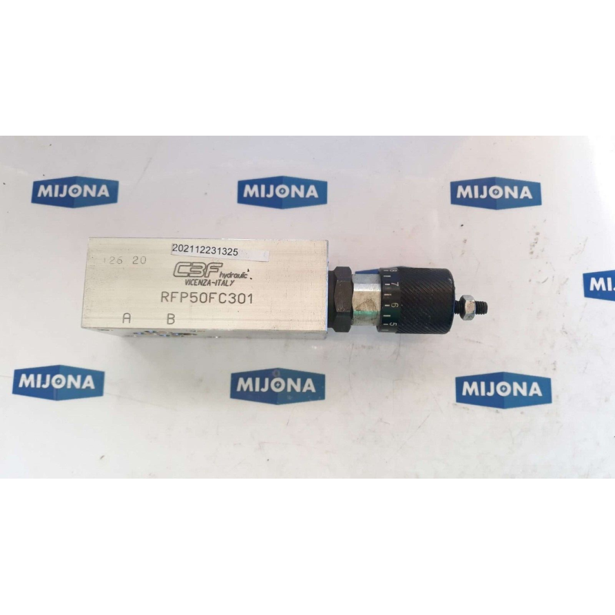 CBF HYDRAULIC VICENZA ITALY RFP50FC301 HYDRAULIC VALVE