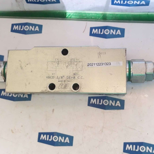 OLEODINAMICA MARCHESINI Double overcenter valve VBCD DE A CC  40 L/min  G 3/8e