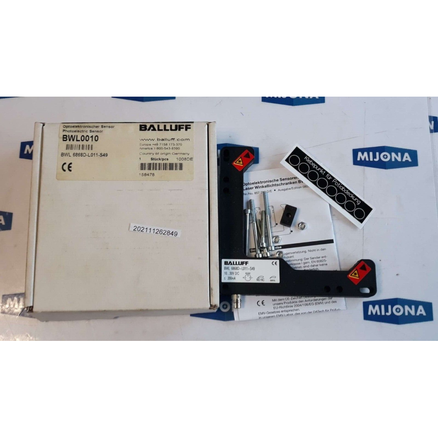 BALLUFF BWL 6868D L011 S49 10 30VDC 200mA ANGLE SENSOR NEW OLD STOCK
