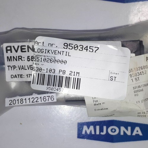 Aventics valve 551-026 5510260000
