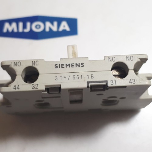 Siemens 3TY7 561-1B Auxiliary Switch Contact Block