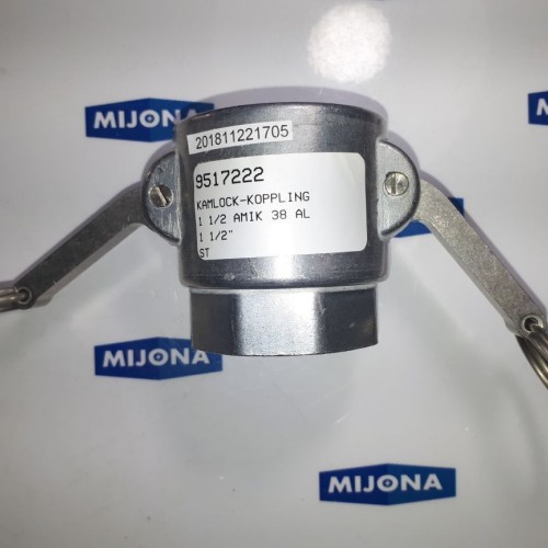 Camlock coupling 1 1/2 AMIK 38 AL Camlock coupling 1 1/2 AMIK 38 AL