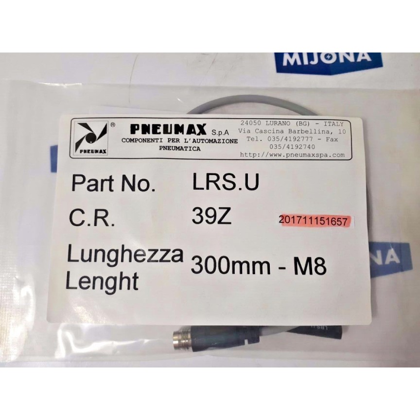 PNEUMAX LRS.U MAGNETIC SENSORS PNEUMAX LRS.U MAGNETIC SENSORS