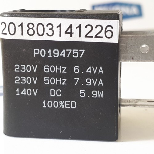 PO194757 Parker 230V 60HZ 140VDC 5.9W