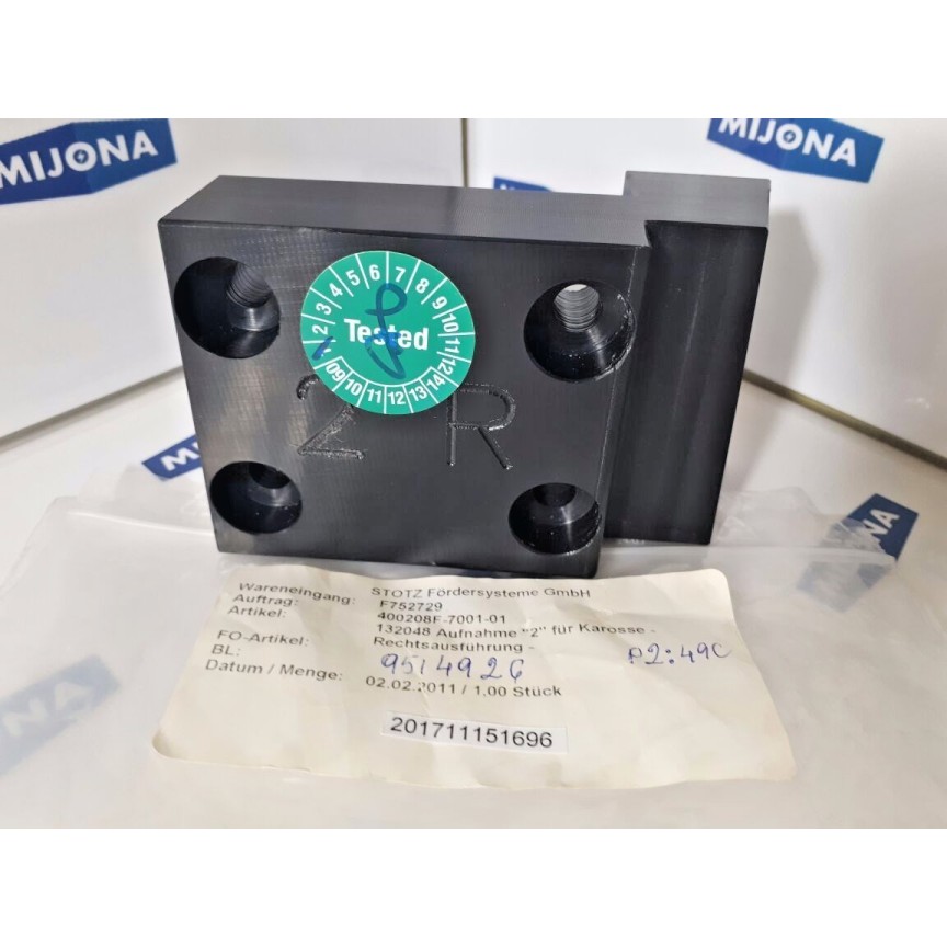 STOTZ Fordersysteme Ausrüstung Ersatzteile 400208F-7001-01 STOTZ Fordersysteme Ausrüstung Ersatzteile 400208F-7001-01