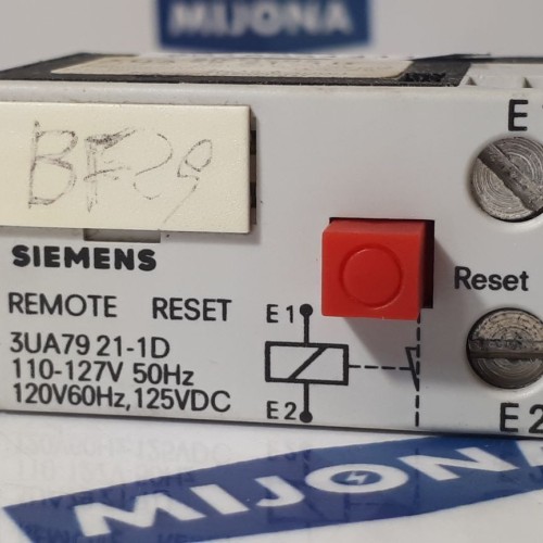 Siemens 3UA79-21-1D 110-127V 50Hz 120V60Hz 125VDC Siemens 3UA79-21-1D 110-127V 50Hz 120V60Hz 125VDC