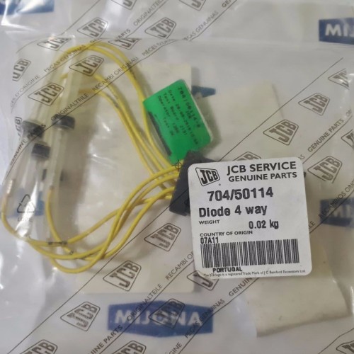 JCB service genuine parts 704/50114 diode