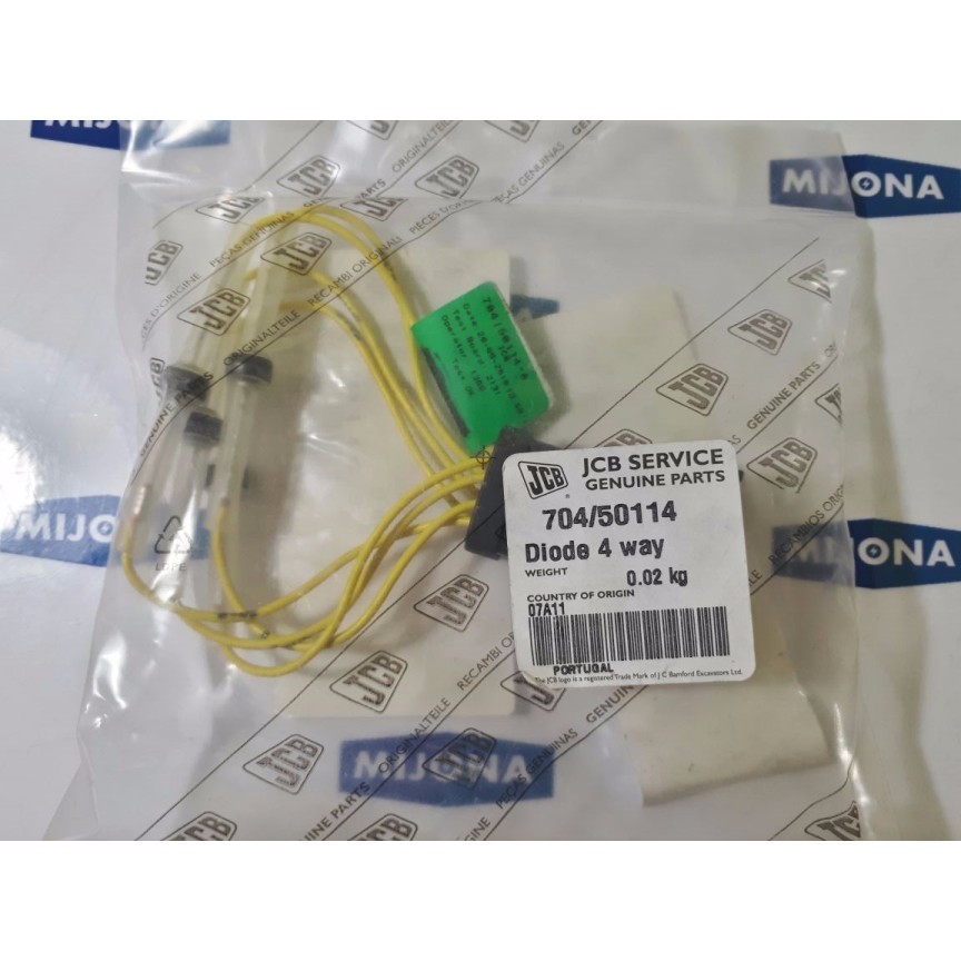 JCB service genuine parts 704/50114 diode