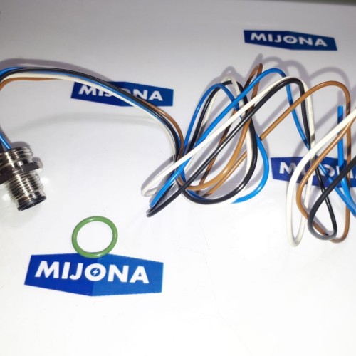 Lumberg automation RSF 4/0,5m art. 83405224 panel mount plug M12 4A 250V Lumberg automation RSF 4/0,5m art. 83405224 panel mount plug M12 4A 250V