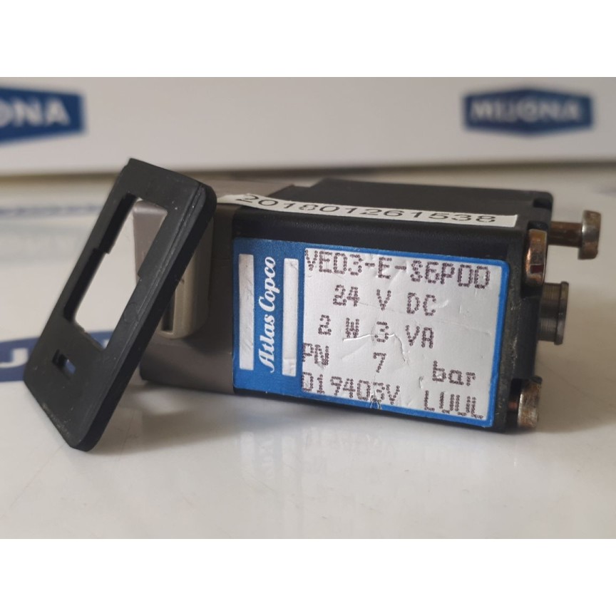 Atlas Copco VE03-E-S6P00 24V DC 2W 3VA