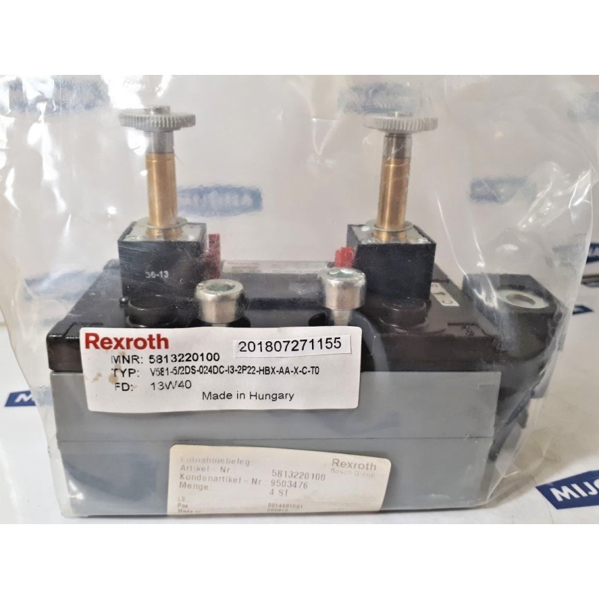 Rexroth 5813220100 V581-5/2DS-024DC-I3-2P22-HBX-AA-X-C-T0