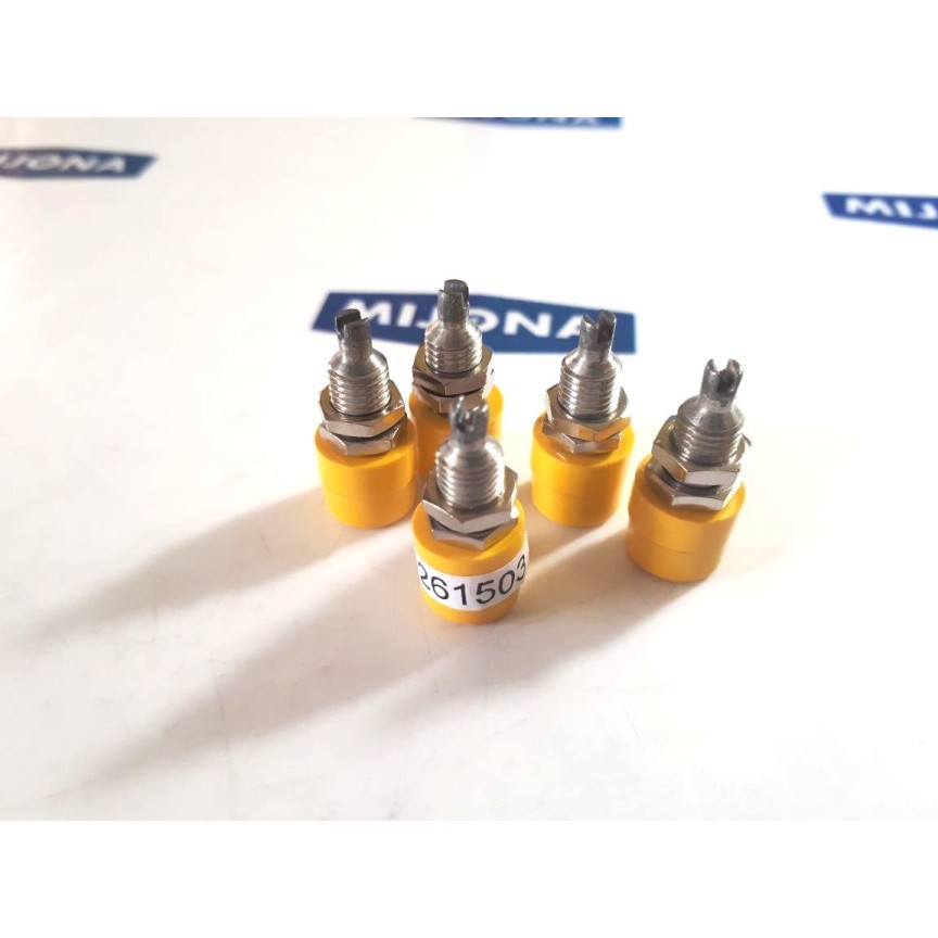 Hirschman Laborbuchse Buchse 4 mm Gelb 30V BIL 20GE (Preis pro 5 Stück)