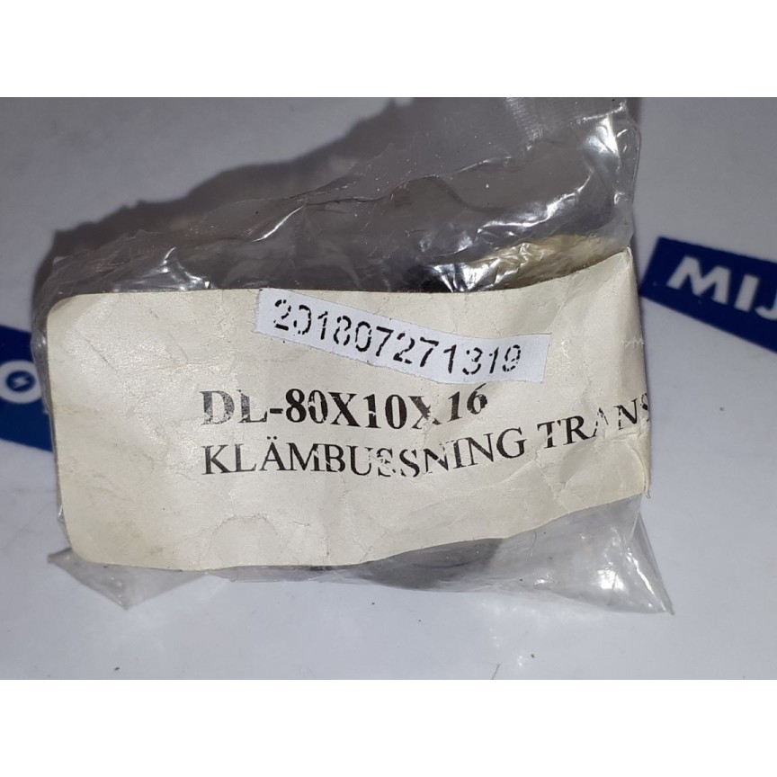 DL-80X10X16 Klämbussning transdrev