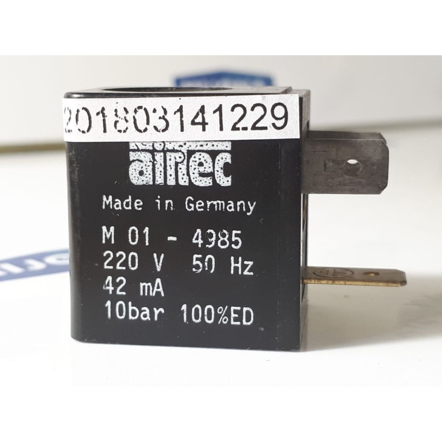 Aintec M01-4985 Solenoid Coil 220v 50 Hz 42 MA