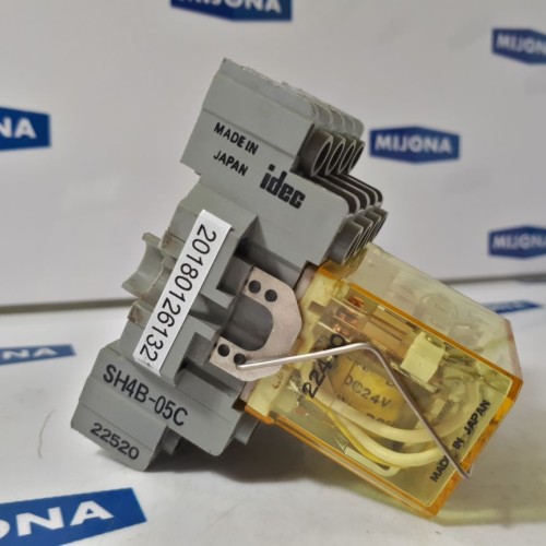 IDEC SH4B-05C POWER RELAY RH4B-LD DC24V