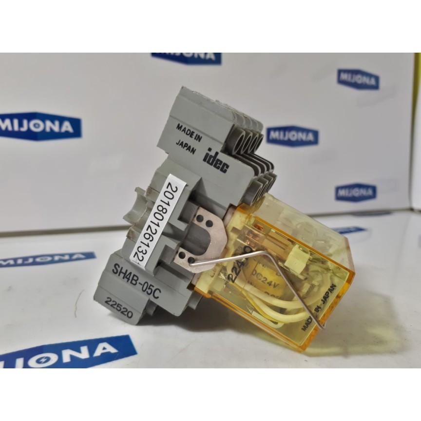 IDEC SH4B-05C POWER RELAY RH4B-LD DC24V