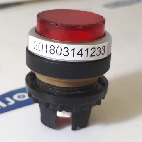 Moeller raised head illuminated pushbuttons, rot