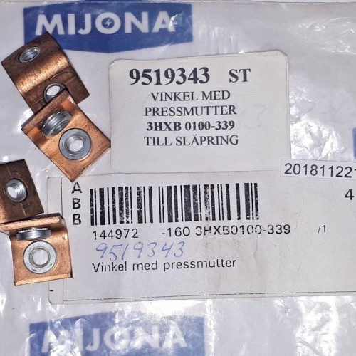 ABB 3HXB0100-339 pressmutter Preis pro 4 Stück ABB 3HXB0100-339 pressmutter Preis pro 4 Stück