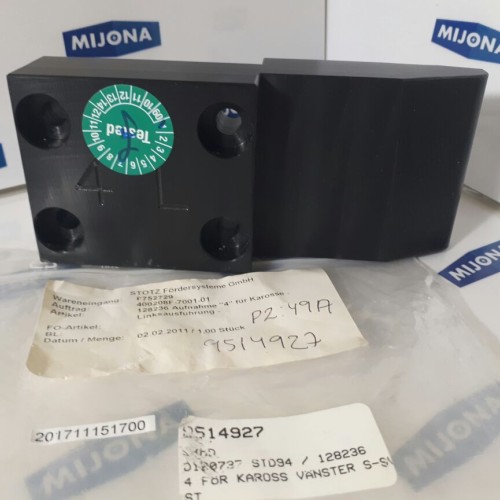 STOTZ Fordersysteme Ausrüstung Ersatzteile 400208F-7001-01
