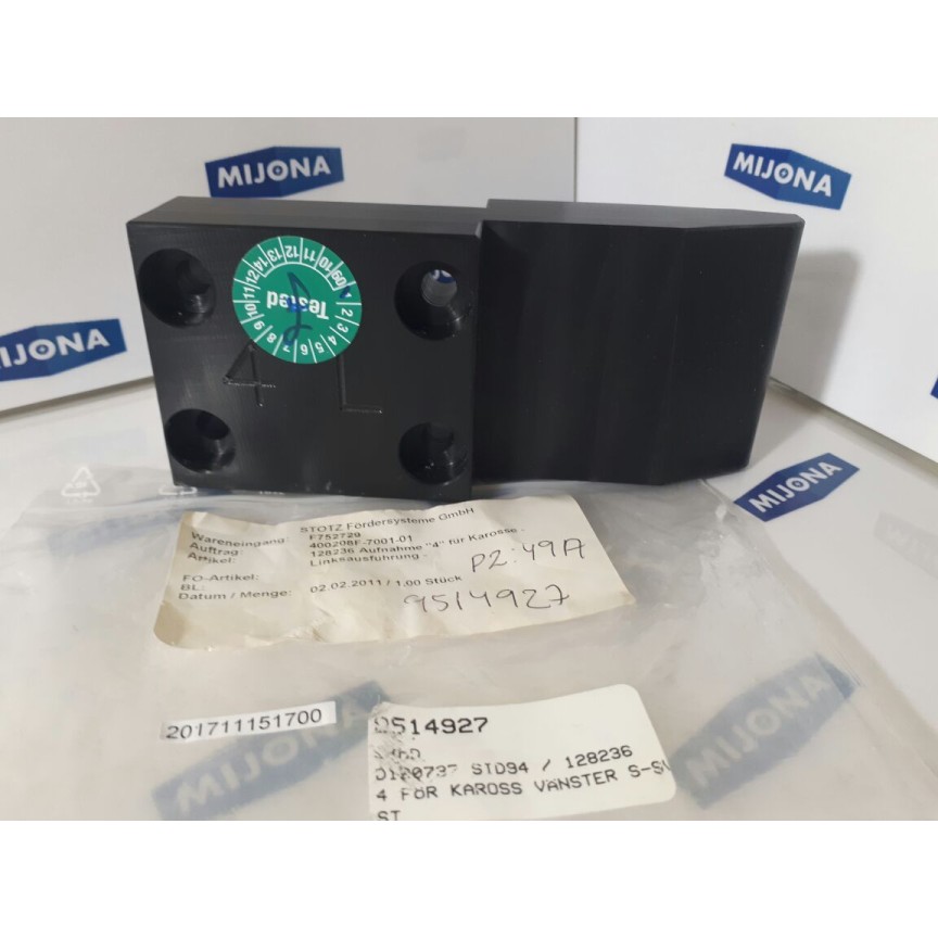 STOTZ Fordersysteme Ausrüstung Ersatzteile 400208F-7001-01