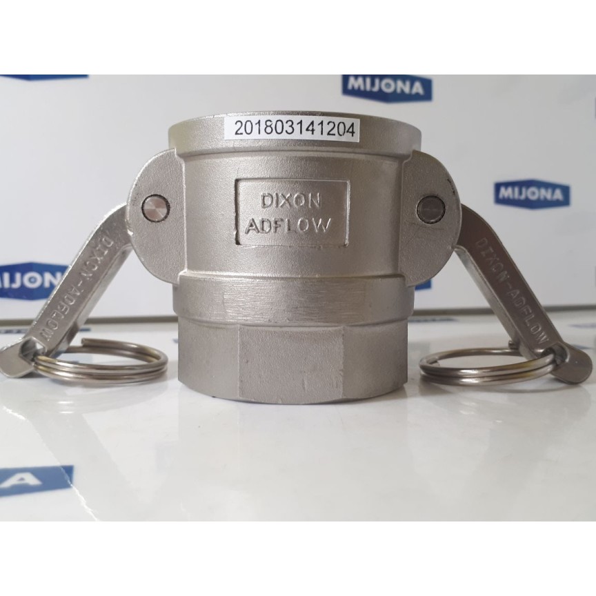 Dixon-Adflow MuterKupplung DIN2828-AMKI- 40-1.4 401 Dixon-Adflow MuterKupplung DIN2828-AMKI- 40-1.4 401