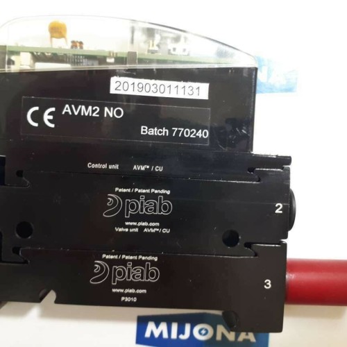 PIAB V2 S1 V1 ES S2 P3010.00.AJ.27.AA.00 Xi10-3Ax1 batch 6102341 (new old stock)