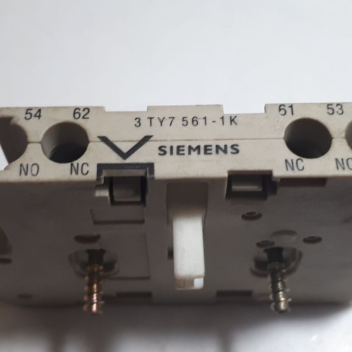 Siemens 3TY7 561-1K Auxiliary Switch Contact Block