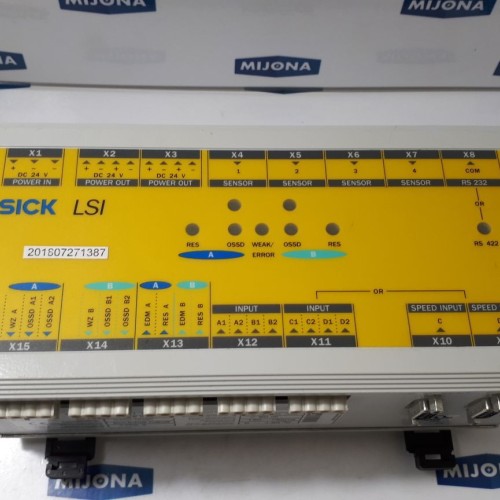 Sick LSI101-112 Ser. no 0704 0030 type: 3  Laser Scanner Interface