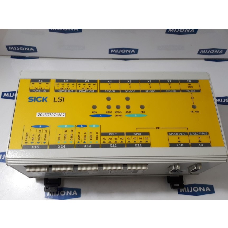 Sick LSI101-112 Ser. no 0704 0030 type: 3  Laser Scanner Interface