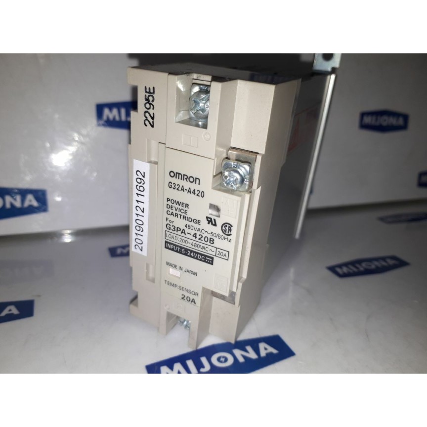Omron G32A-A420 power device cartridge for 480VAC G3PA-420B (new old stock)