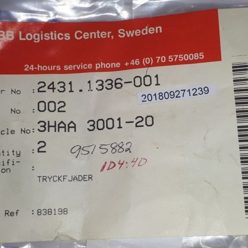 ABB 3HAA 3001-20 ABB 3HAA 3001-20