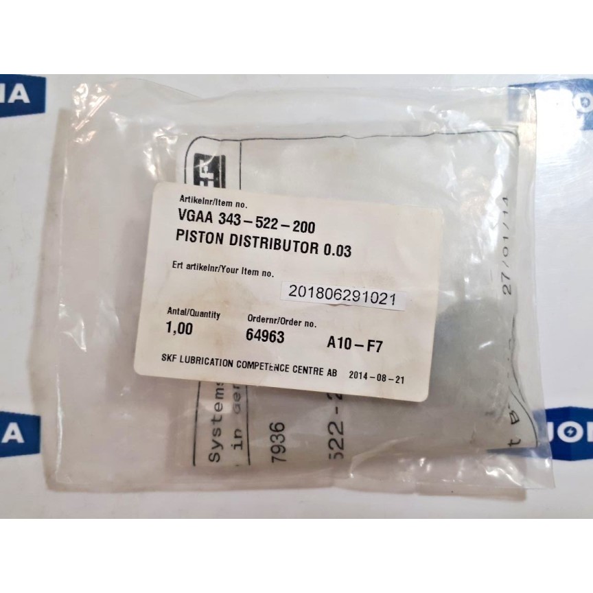 SKF 343-522-200 Zentralschmierung Verteiler
