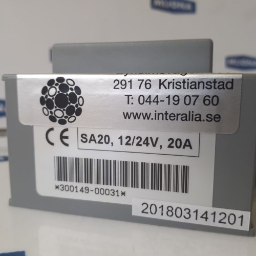 InterAlia SA20 12/24V 20A (new old stock) relay