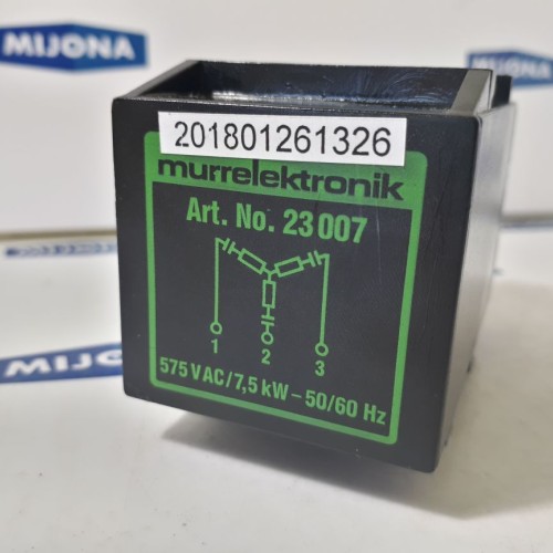 MURR ELEKTRONIK 23 007 575VAC/7,5kW 50/60 Hz