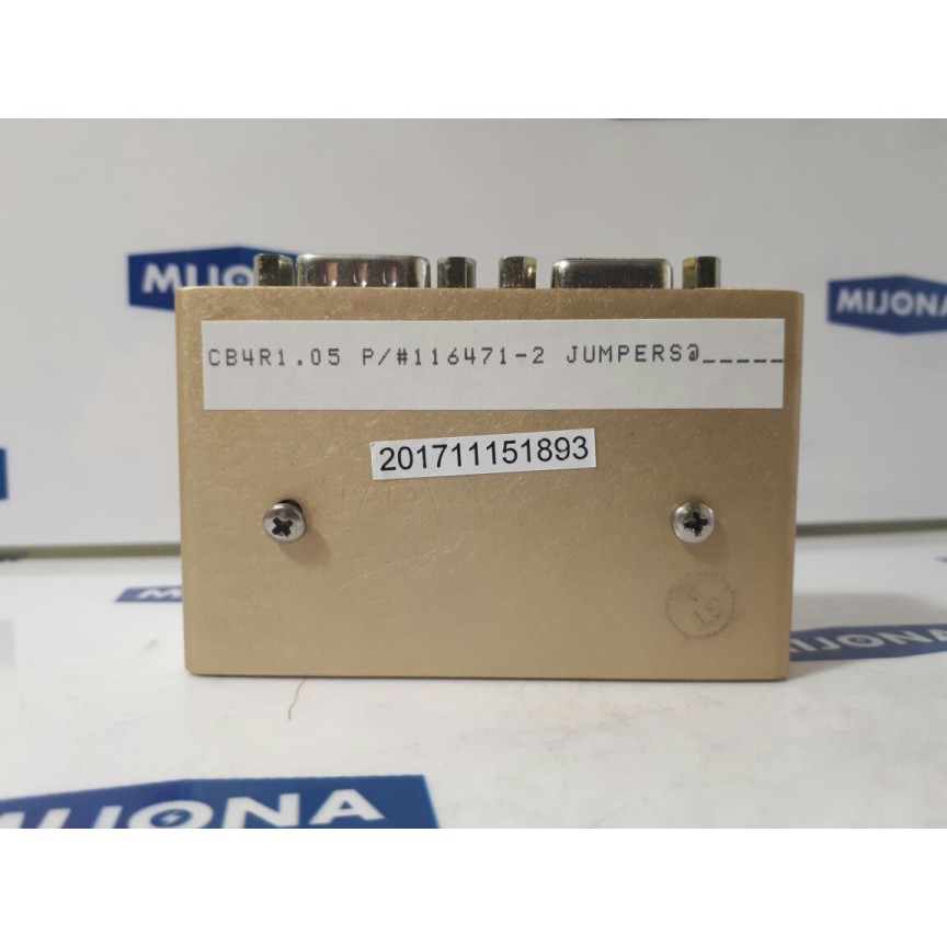 Sea Tel CB4R1.05 P/#116471-2 Jumpers (new old stock) Sea Tel CB4R1.05 P/#116471-2 Jumpers (new old stock)