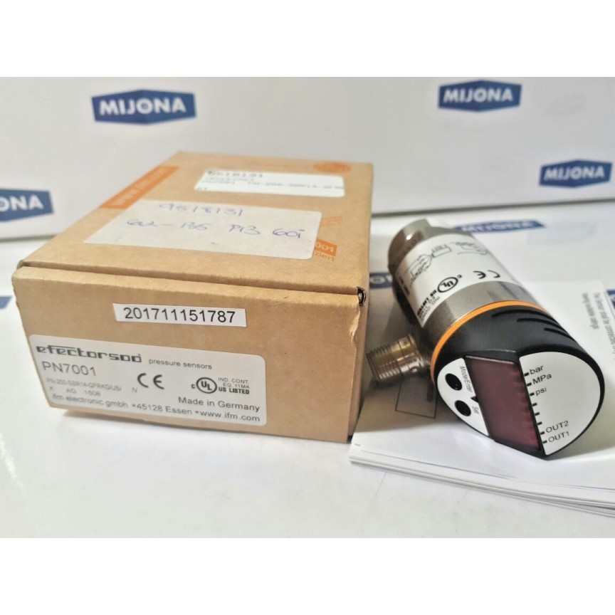 IFM PN-250-SBR14-QFRKG/US/ /V / PN7001 Drucksensor IFM PN-250-SBR14-QFRKG/US/ /V / PN7001 Drucksensor