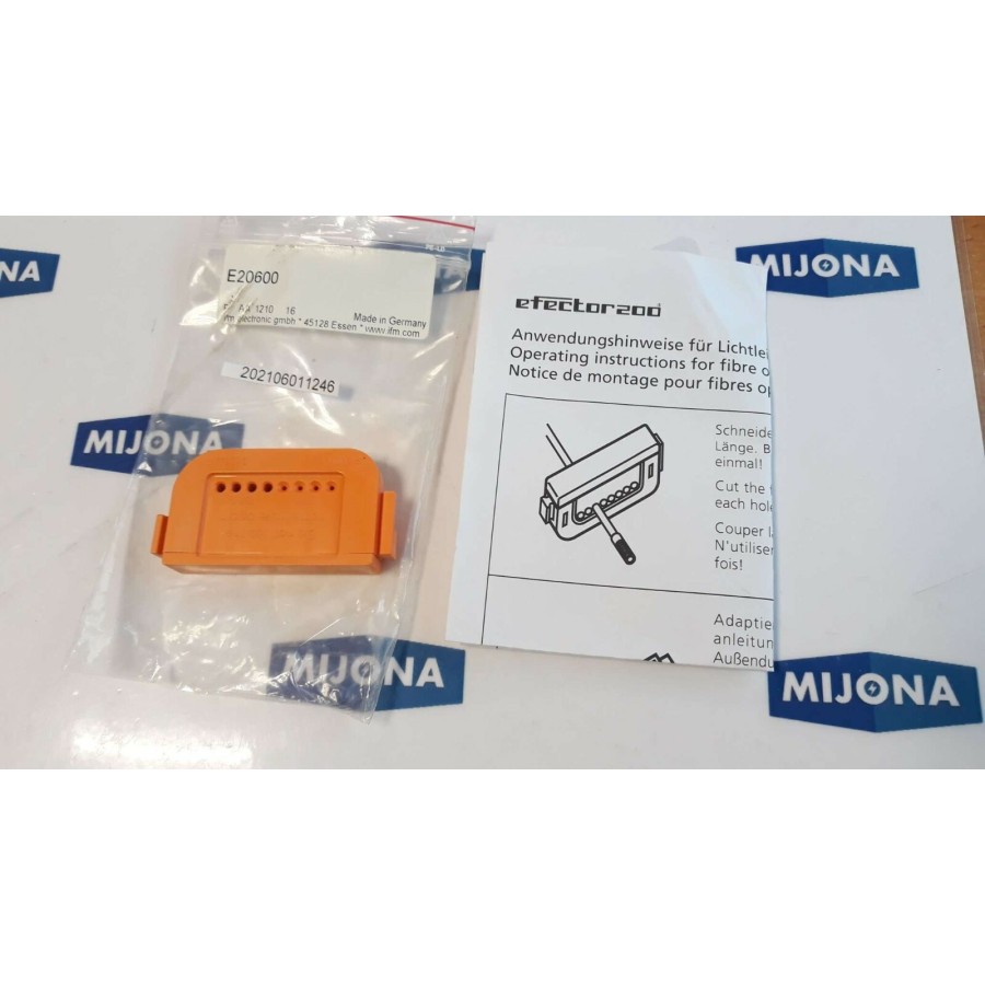 IFM Efector200 E20600 Cutter for fibers NEW OLD STOCK
