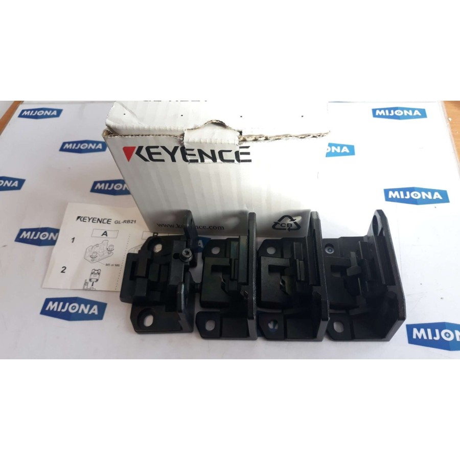 Keyence GL-RB21 Safety Light Curtain Bracket GL RB21  GLRB21 NEW OLD STOCK