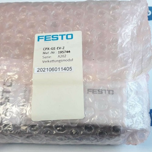 Festo CPX GE EV Z Verkettung modul 195744 Chaining module Festo CPX GE EV Z Verkettung modul 195744 Chaining module
