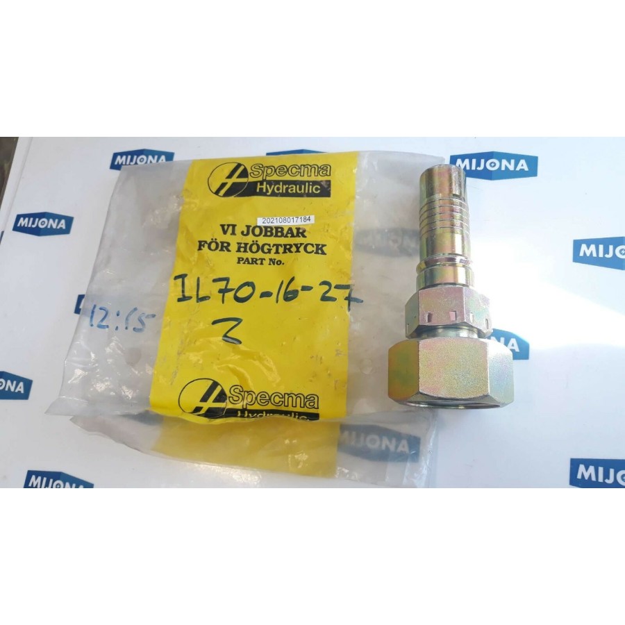 SPECMA HYDRAULIC IL70 16 27 NEW OLD STOCK