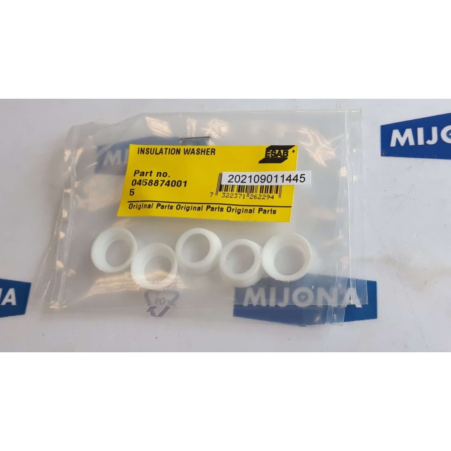 Esab 0458874001 INSULATION WASHER Price for 5 psc