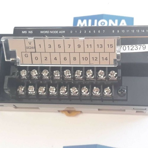 OMRON CRT1 ID16 1 Input Module remote terminal DC 24V 0,06A IN: DC 24V 6mA