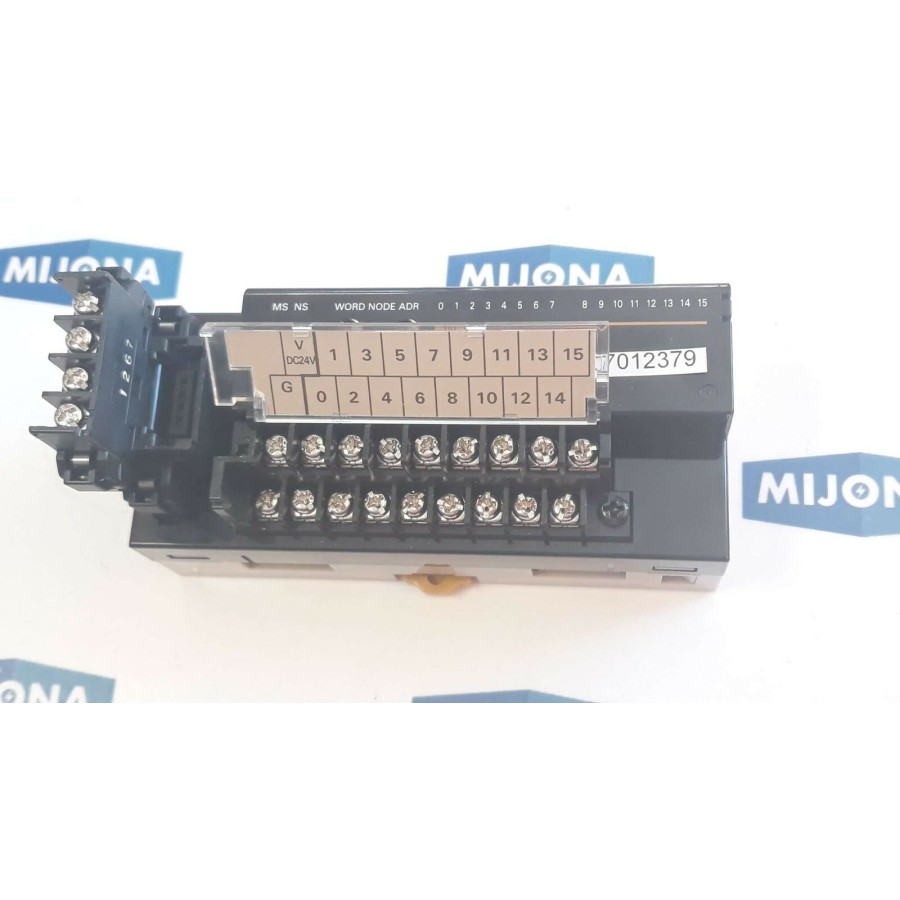 OMRON CRT1 ID16 1 Input Module remote terminal DC 24V 0,06A IN: DC 24V 6mA