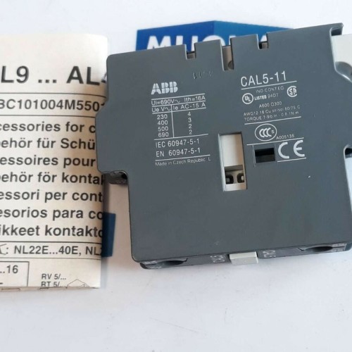 ABB CAL5 11 1SBN010020R1011 AUXILIARY CONTACT HILFSSCHALTER