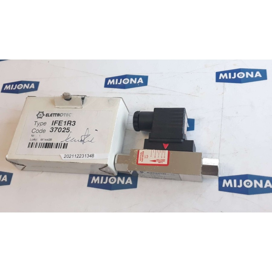 ELETTROTEC IFE1R3 MAX 50BAR Flow switch IFE1R3 Traffic transmitter NEW OLD STOCK