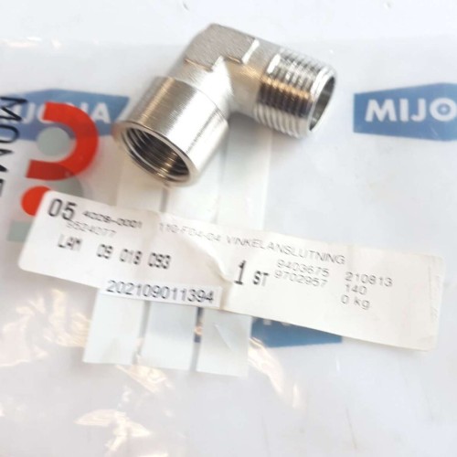 MOMENTUM INDUSTRIAL 4028 0001 ANGLE CONNECTION 110 F04 04 9524077 KQ2K06-01S