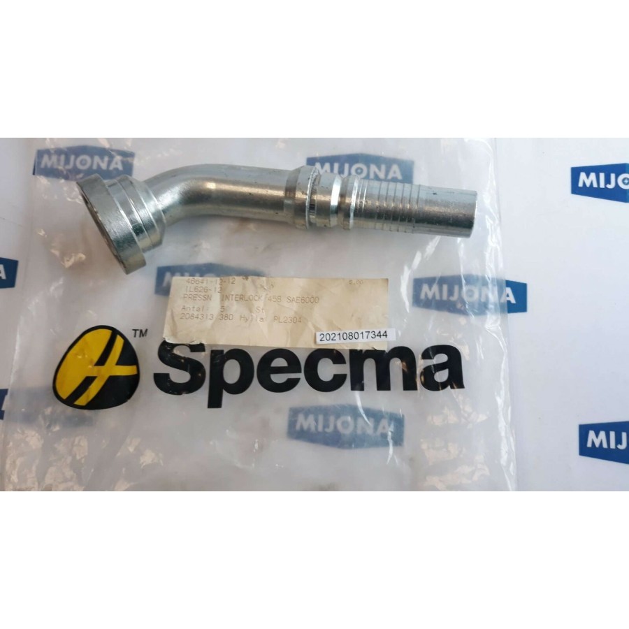 SPECMA HYDRAULIC 46641 12 12 IL626 12 INTERLOCK 45B SAE6000 2084313NEW OLD STOCK